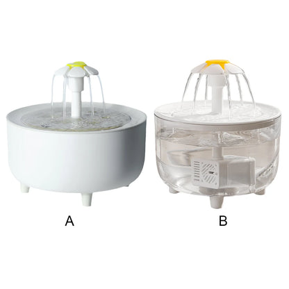 Pet Water Fountain Automatic Cat Drink Bowl Filter 1200ml USB Electric Mute Pet Drinking Dispenser Drinker For Cats Water Filter