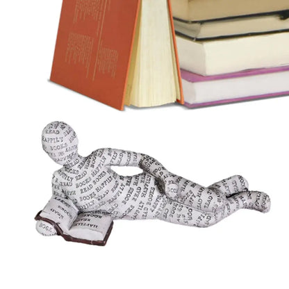 Resin Scholar's Decoration Creative Reading Art Design Modern Home Office Bookshelf TV Cabinet Accessories Desk Ornaments Gifts