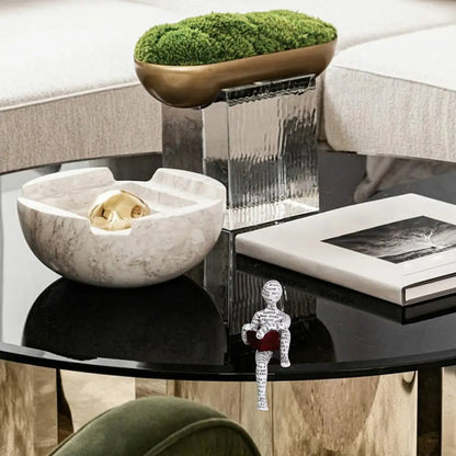 Resin Scholar's Decoration Creative Reading Art Design Modern Home Office Bookshelf TV Cabinet Accessories Desk Ornaments Gifts