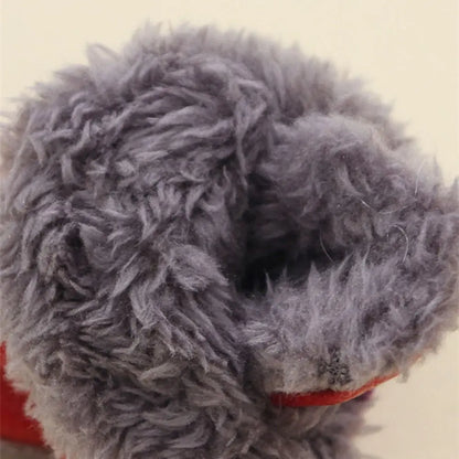Fashion Warm Pet Snow Boots Soft Waterproof Winter Pet Dog Shoes Non Slip Plush/PU for 4Pcs/Set Winter
