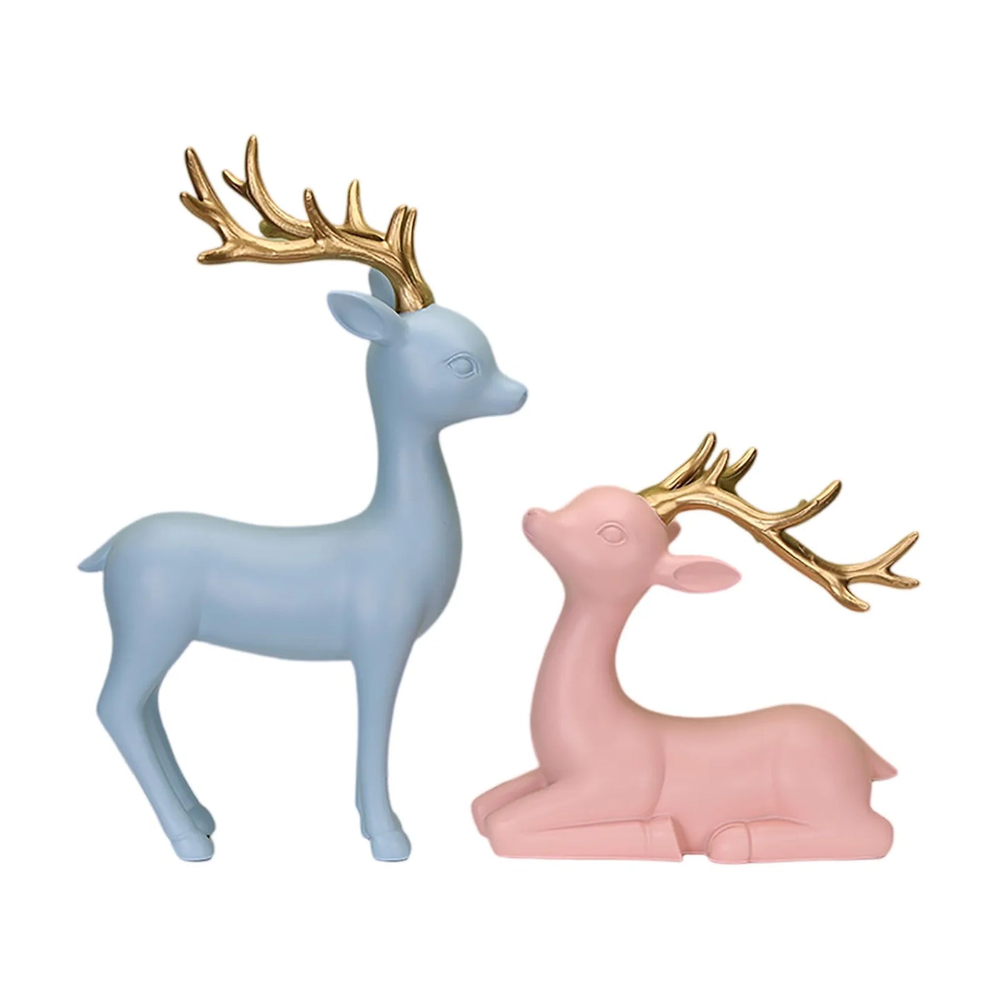European Style Decorative Items Creative Resin Crafts Decorative Items Deer Ornaments Gifts Living Room Home