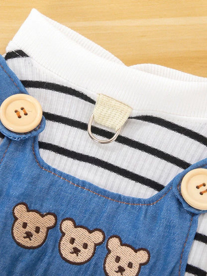 Small Breed Pet Overalls - Lightweight Summer Jumpsuit for Fashionable Pets - Comfortable Four-Legged Pants
