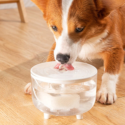 Pet Water Fountain Automatic Cat Drink Bowl Filter 1200ml USB Electric Mute Pet Drinking Dispenser Drinker For Cats Water Filter