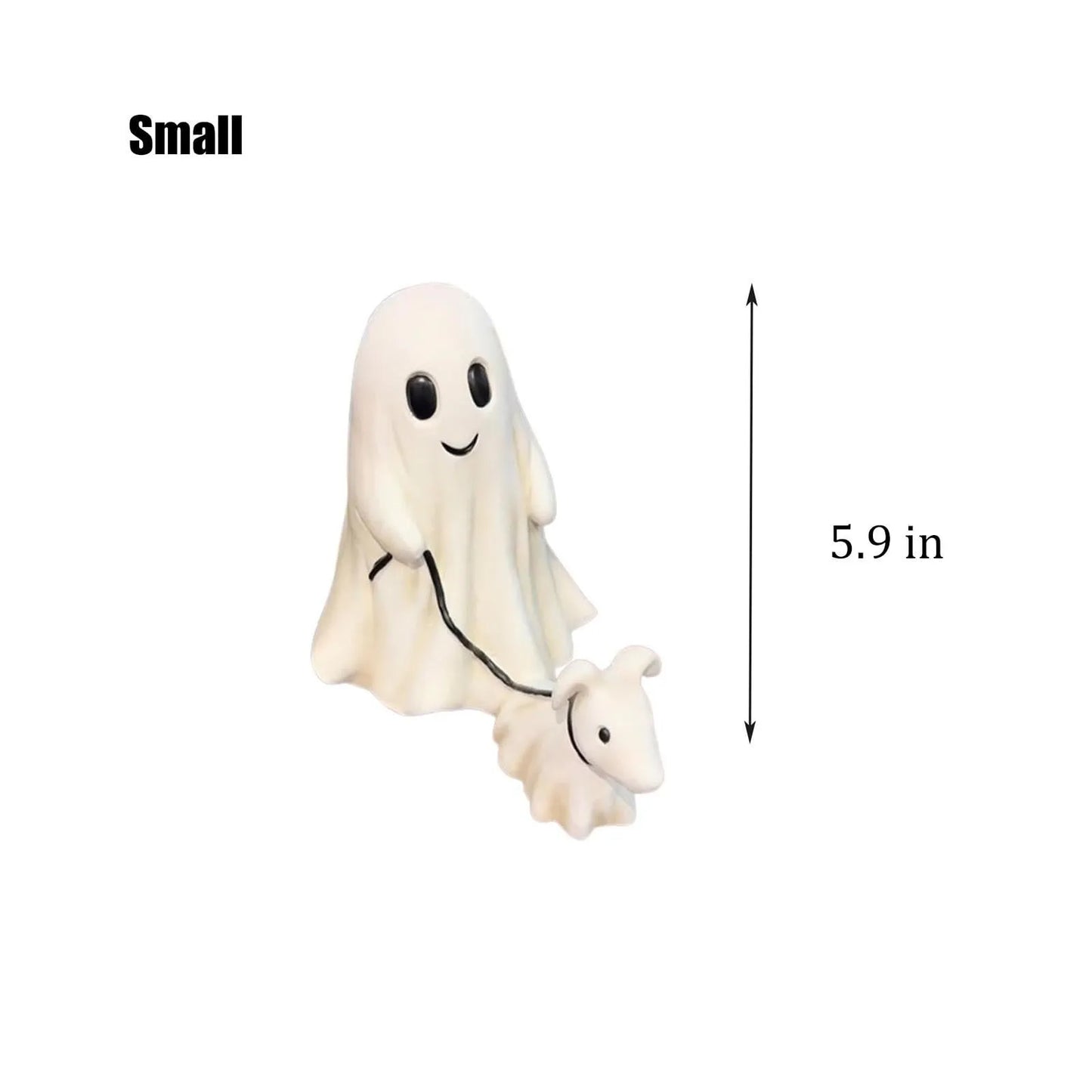 2024 Fashion Halloween Decoration Creative Dog Walking Ornaments Halloween Creative Desk Decoration