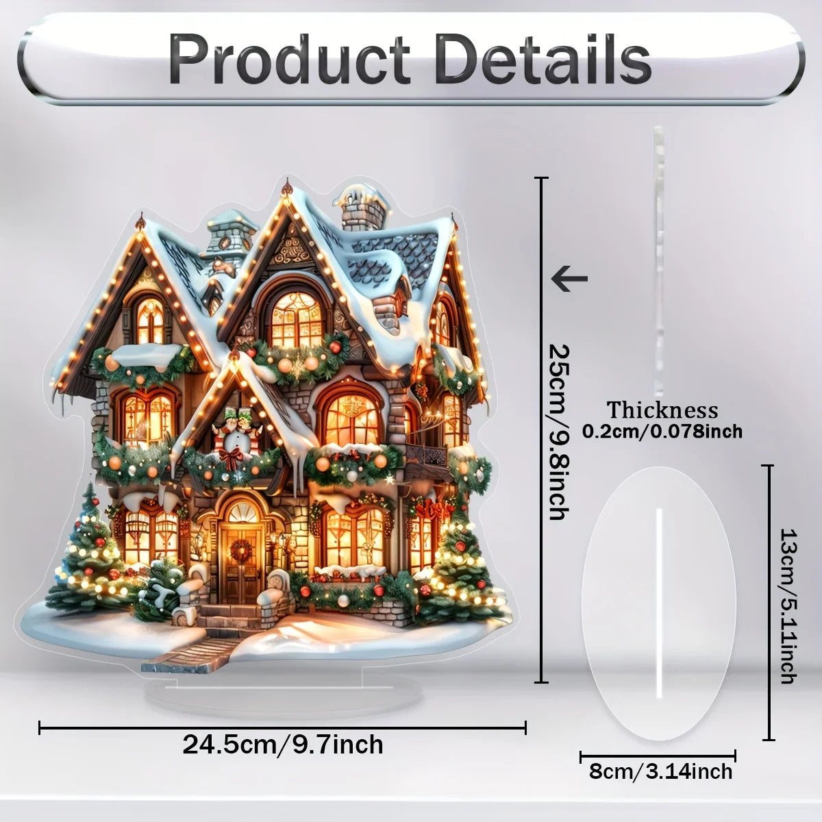 1 piece of Christmas holiday decoration, bohemian style, multifunctional desktop decoration for bedroom, unique gift idea.
