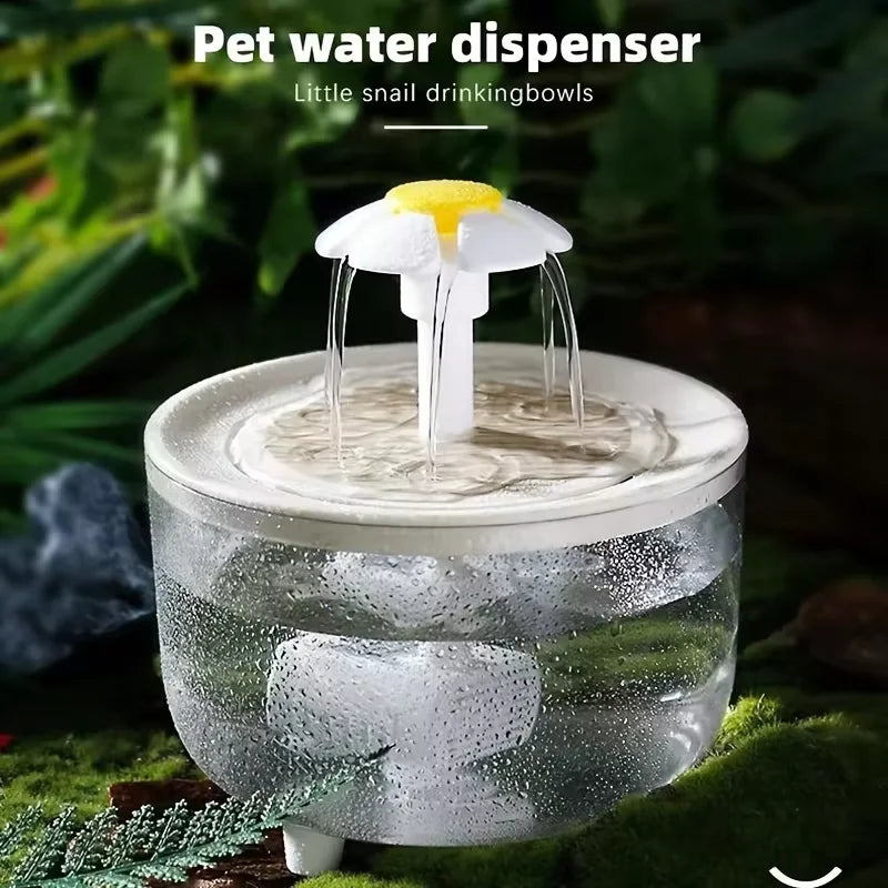 Pet Water Fountain Automatic Cat Drink Bowl Filter 1200ml USB Electric Mute Pet Drinking Dispenser Drinker For Cats Water Filter