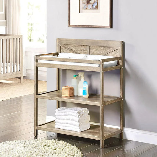 Barnside Changing Table Vintage Chestnut On-Site