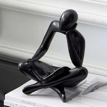 Modern Simple Abstract Art Designer Decoration Creative Bookshelf Bookend Home Living Room Wine Cabinet Decoration