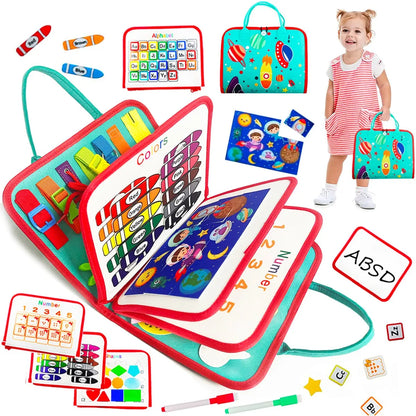 Busy Board Montessori for Toddlers Educational Toy-10