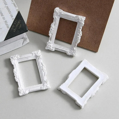 Home Decor Diy European Design Artistic Atmosphere Exquisite Resin Crafts Photo Frames Jewelry Shots Backdrop Desktop Ornaments