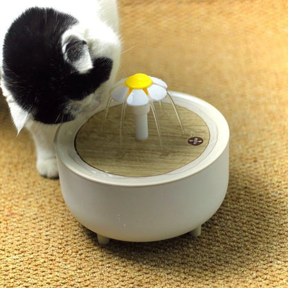 Pet Water Fountain Automatic Cat Drink Bowl Filter 1200ml USB Electric Mute Pet Drinking Dispenser Drinker For Cats Water Filter