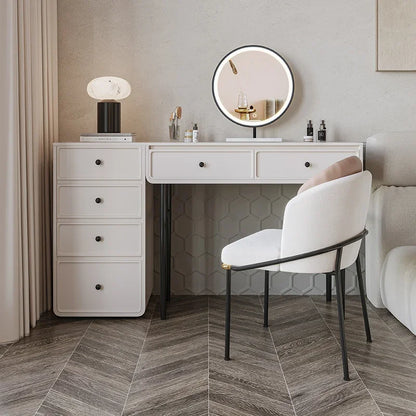 Storage Vanity Table Decoration Dresser Makeup Vanity Table Modern Bedroom Coiffeuse De Chambre Maquillage Bedroom Furniture