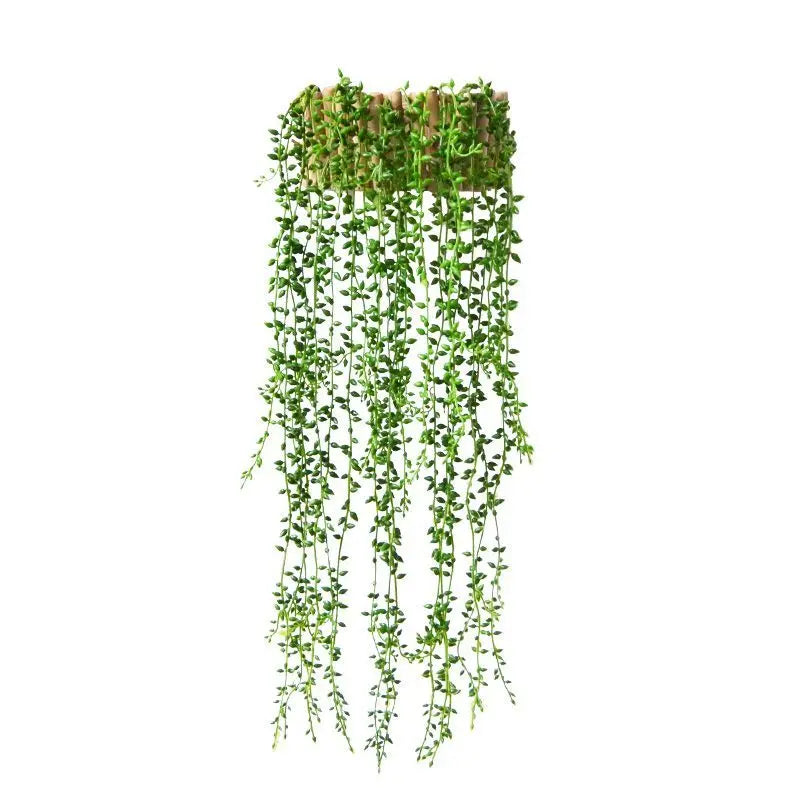 Wood Modern Decorative Vases Creative Simple Living Room Decoration Half Wall Hanging Flower Vases Interior Room Decorations