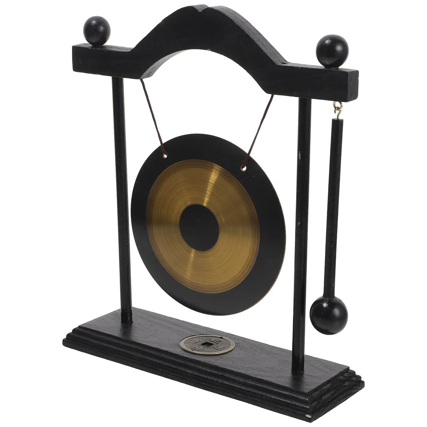 Gong Feng Shui Decors Adornment Decor Decorate Household Desktop Craft Chic Brass for Home