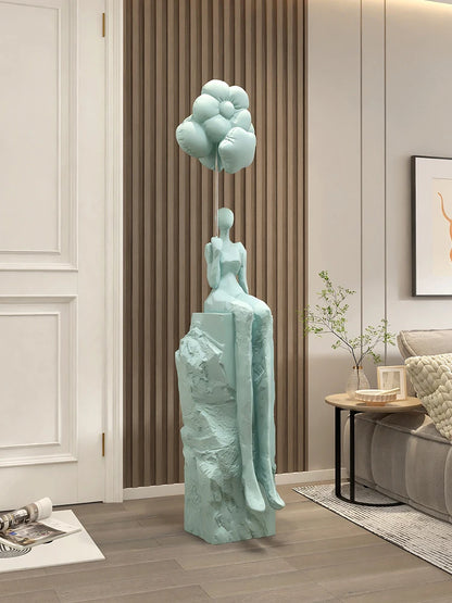 Home Decor Figurines Abstract Statues Art Ornaments Living Room Large Floor Decor Housewarming Gifts Hotel Decorative Sculptures