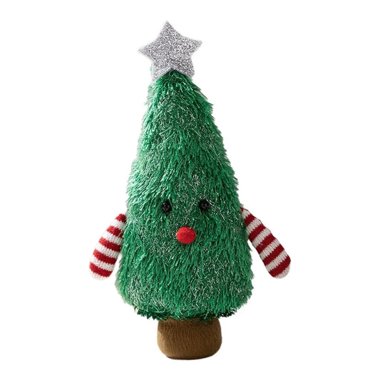 Home Decor Handmade Christmas Tree Decoration Soft Decorative Xmas Desktop Ornament Creative Cartoon Christmas Doll Kids Gift