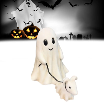 2024 Fashion Halloween Decoration Creative Dog Walking Ornaments Halloween Creative Desk Decoration