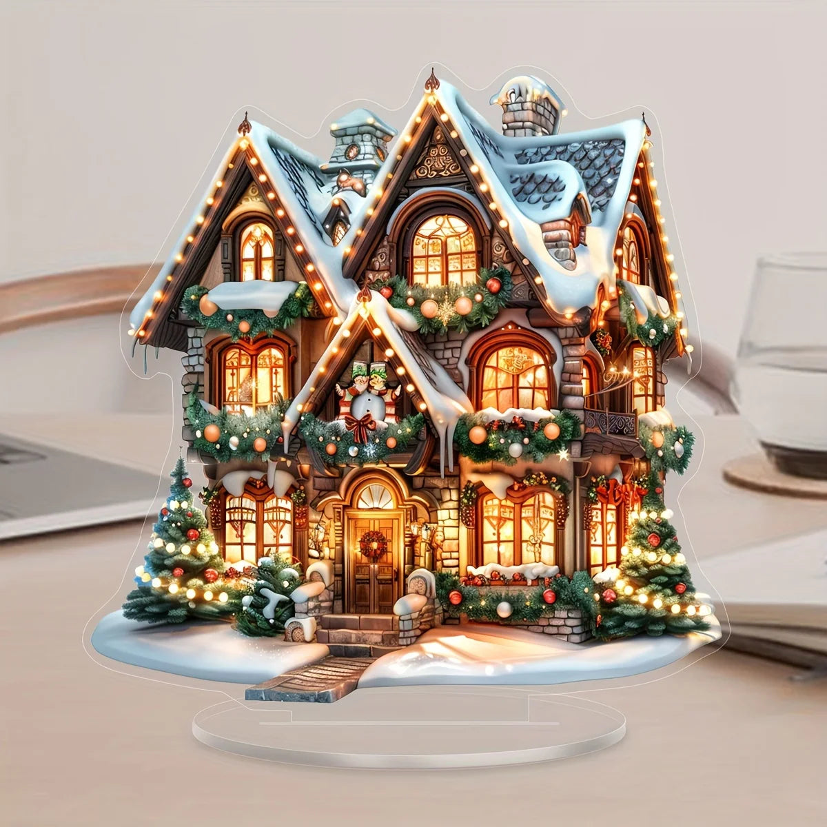 1 piece of Christmas holiday decoration, bohemian style, multifunctional desktop decoration for bedroom, unique gift idea.