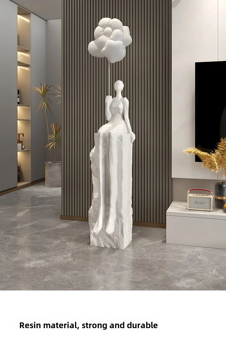 Home Decor Figurines Abstract Statues Art Ornaments Living Room Large Floor Decor Housewarming Gifts Hotel Decorative Sculptures