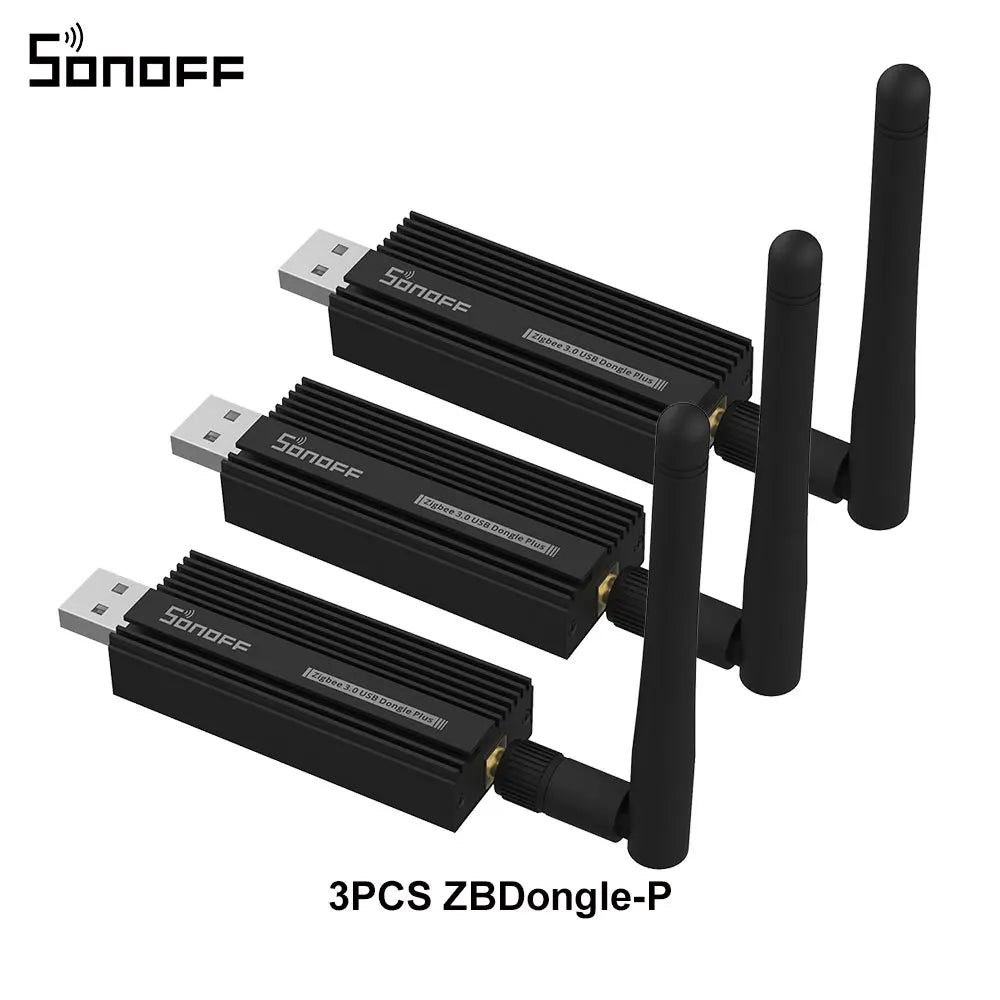 SONOFF 1-5PCS ZBDongle-P Zigbee 3.0 USB Dongle Plus Zigbee Gateway Support Home Assistant ZHA Zigbee2MQTT Sonoff Zigbee Series