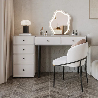 Storage Vanity Table Decoration Dresser Makeup Vanity Table Modern Bedroom Coiffeuse De Chambre Maquillage Bedroom Furniture