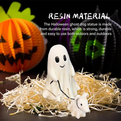 2024 Fashion Halloween Decoration Creative Dog Walking Ornaments Halloween Creative Desk Decoration