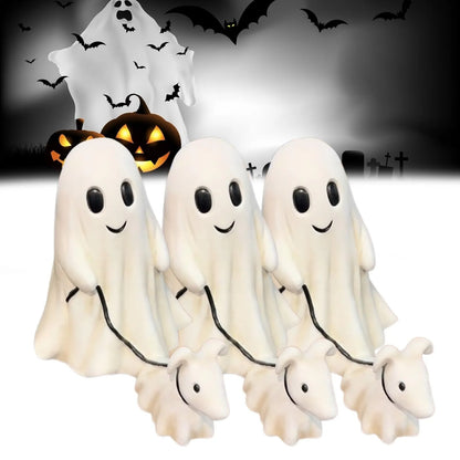 2024 Fashion Halloween Decoration Creative Dog Walking Ornaments Halloween Creative Desk Decoration