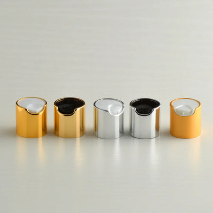 32pcs/lot 100ML White Clear Black Empty Plastic Shampoo PET Bottles With Gold Silver Disc Top Cap Shower Gel Container
