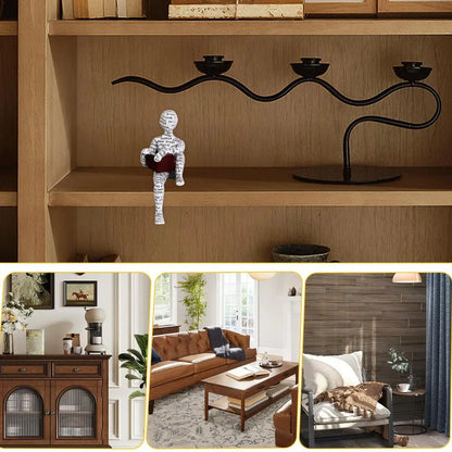 Resin Scholar's Decoration Creative Reading Art Design Modern Home Office Bookshelf TV Cabinet Accessories Desk Ornaments Gifts
