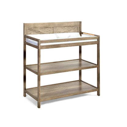 Barnside Changing Table Vintage Chestnut On-Site