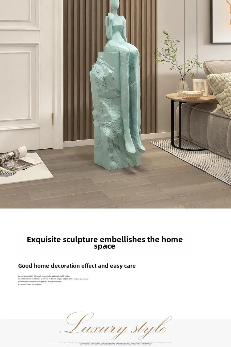 Home Decor Figurines Abstract Statues Art Ornaments Living Room Large Floor Decor Housewarming Gifts Hotel Decorative Sculptures
