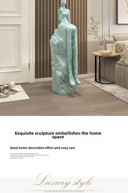 Home Decor Figurines Abstract Statues Art Ornaments Living Room Large Floor Decor Housewarming Gifts Hotel Decorative Sculptures