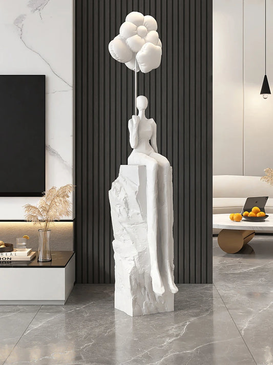 Home Decor Figurines Abstract Statues Art Ornaments Living Room Large Floor Decor Housewarming Gifts Hotel Decorative Sculptures