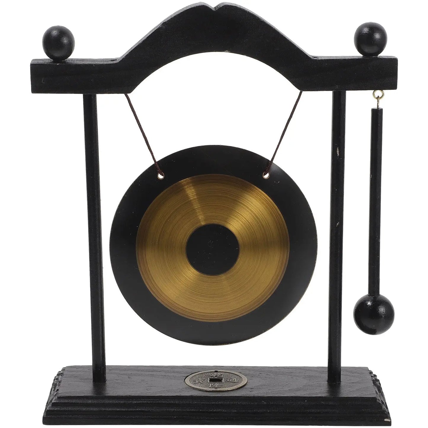 Gong Feng Shui Decors Adornment Decor Decorate Household Desktop Craft Chic Brass for Home