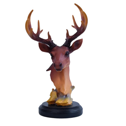 Deer Ornament Home Office Desktop Resin Crafts Living Room Decoration  Home Decoration Accessories