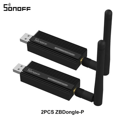 SONOFF 1-5PCS ZBDongle-P Zigbee 3.0 USB Dongle Plus Zigbee Gateway Support Home Assistant ZHA Zigbee2MQTT Sonoff Zigbee Series