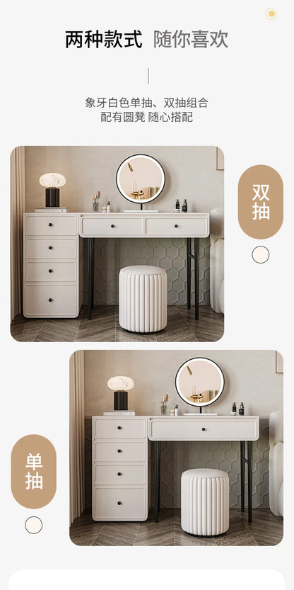 Storage Vanity Table Decoration Dresser Makeup Vanity Table Modern Bedroom Coiffeuse De Chambre Maquillage Bedroom Furniture