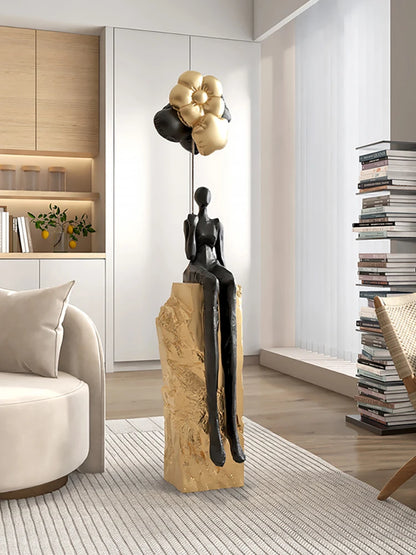 Home Decor Figurines Abstract Statues Art Ornaments Living Room Large Floor Decor Housewarming Gifts Hotel Decorative Sculptures