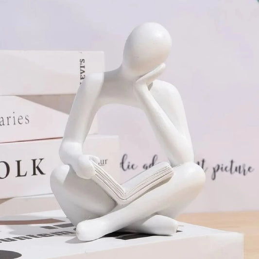 Modern Simple Abstract Art Designer Decoration Creative Bookshelf Bookend Home Living Room Wine Cabinet Decoration