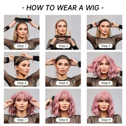 Luminous Butterfly Cut Ombre Purple Wig - Womens Long, Natural Wavy Synthetic Hair with Heat Resistant Fiber, Dark Brown Roots, and Flattering 26 Inch Middle Part