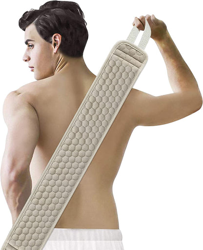 Deep Cleansing Back Scrubber for Men and Women - Exfoliates and Relaxes Your Body in the Shower or Bath