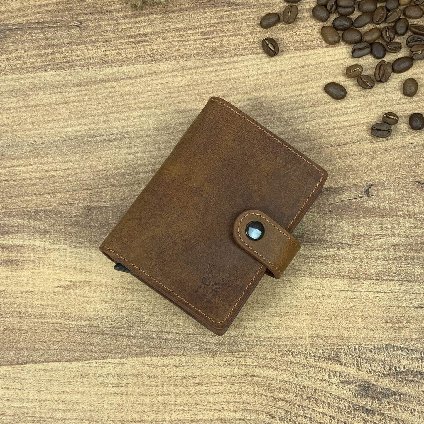 Orlando - Genuine Leather Pop-Up RFID Premium Cardholder-7