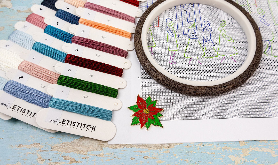 London Snowfall L9919 Counted Cross Stitch Kit-3