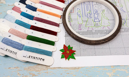 London Snowfall L9919 Counted Cross Stitch Kit-3