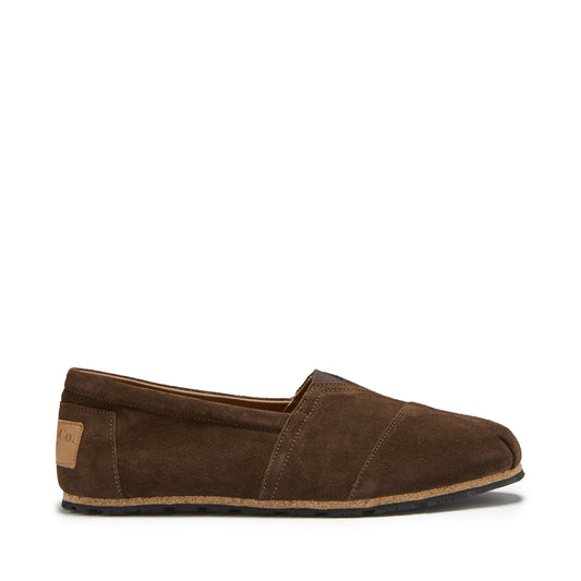 Tyre Sole Espadrilles, brown suede-0