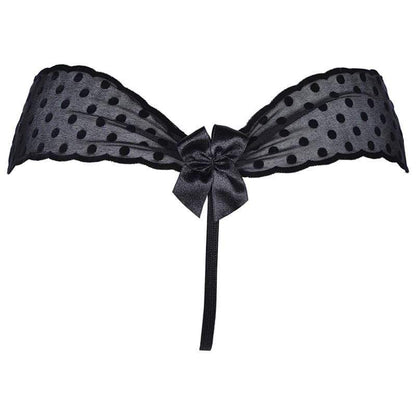 Sexy Sheer String Thong Panty Axami Seductive Dots-3