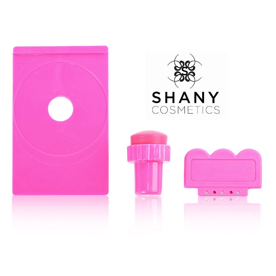 Stamping Nail Art Image Plate Holder/Scraper/Stamper - All in one set-2