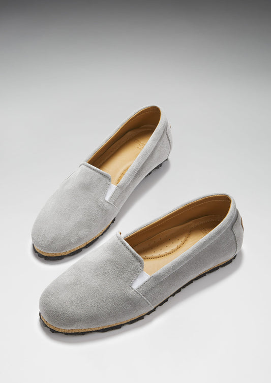 Women's Continental Espadrilles, dove grey suede-1
