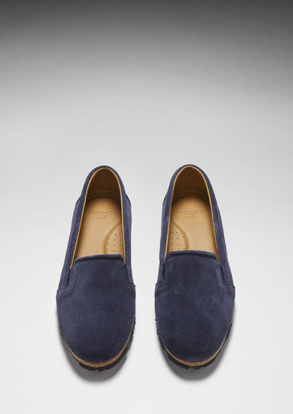 Women's Continental Espadrilles, navy blue suede-2